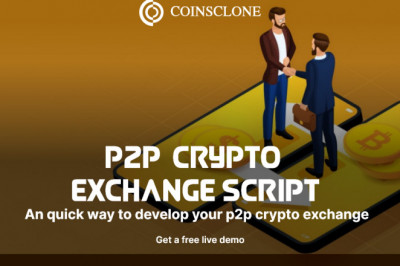 P2P crypto exchange script - Smartest way to develop your p2p exchange