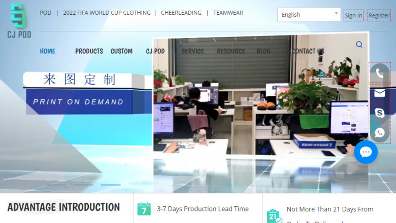Online Shoes and Clothing Customization Mall - CJ Pod