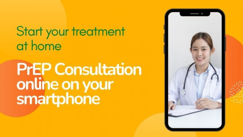 Get PrEP Consultation online on your smartphone
