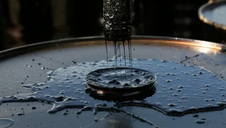 The Distillation Of Crude Oil Yields Bitumen, A Petroleum-Based Hydrocarbon