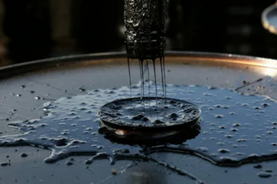 The Distillation Of Crude Oil Yields Bitumen, A Petroleum-Based Hydrocarbon