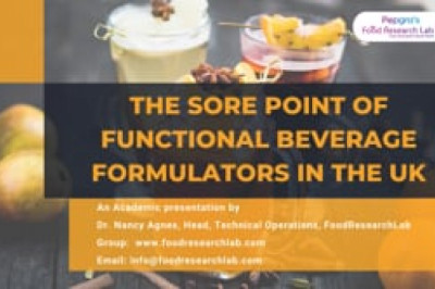 The sore point of functional beverage formulators in the UK