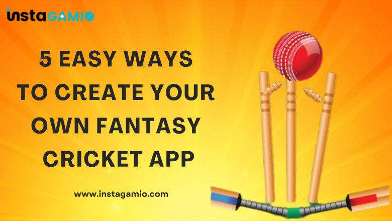 5 Easy Ways to Create Your Own Fantasy Cricket App