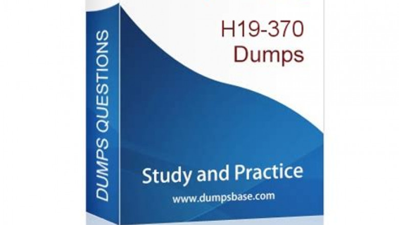 H19-370 Dumps Discount &amp; H19-370 Cert - Study HCS-Pre-Sale-EC (Huawei Certified Pre-sales Specialist EC) Material