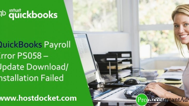 How to fix payroll error PS058 in QuickBooks?