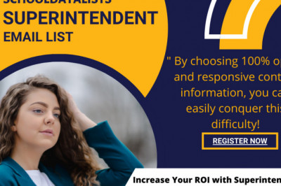 Where can I get a 100% opt-in Superintendent Email List?