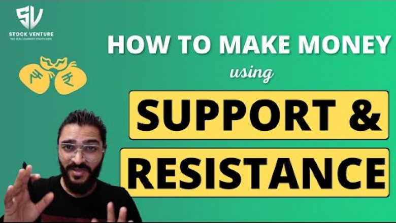 Intraday Trading Strategy using Support and Resistance in Hindi | Stock Venture