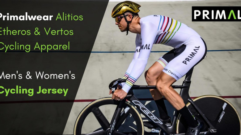 Primalwear Alitios Etheros & Vertos Men's Cycling Jersey, Custom Cycling Jersey | Primal Wear