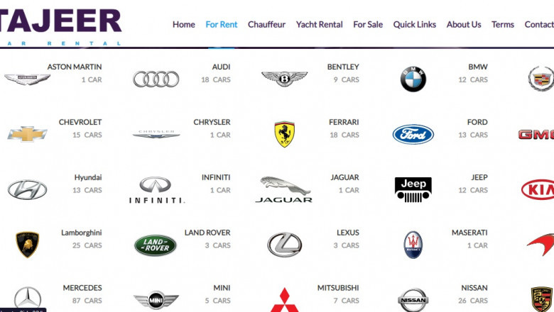 RENT A CAR IN DUBAII
