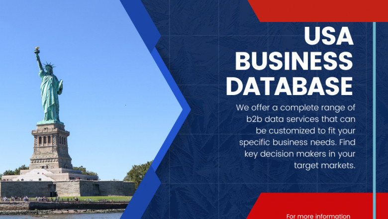 Can I choose which contacts I want to target from the USA Business Database?