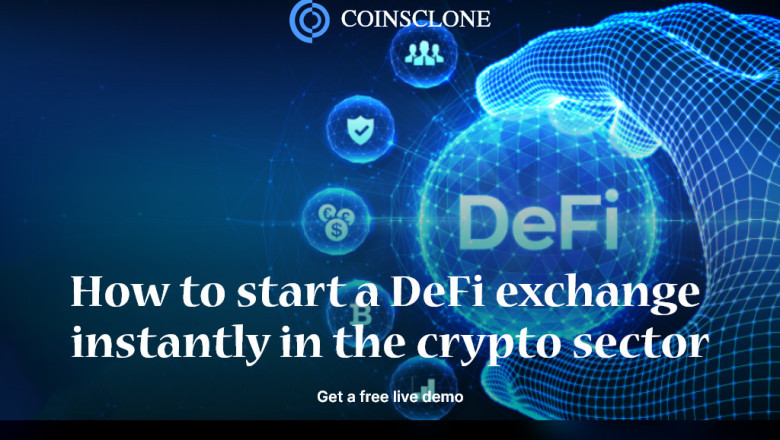 How to start a DeFi exchange instantly in the crypto sector?