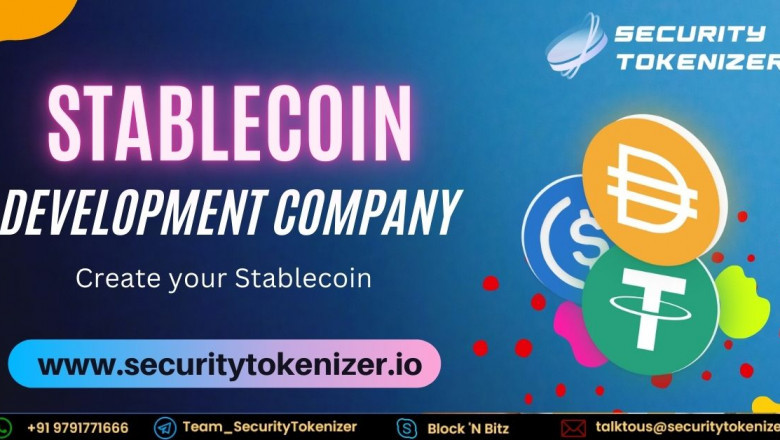 Stablecoin Development Services Company for Startup and Enterprises - Security Tokenizer