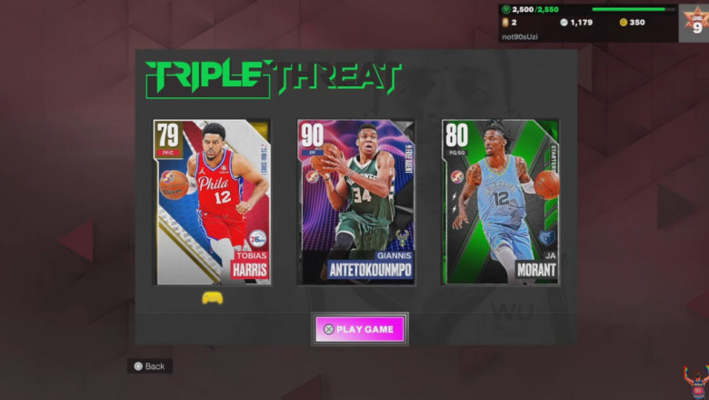 I'm doing exactly as the players the at NBA 2K