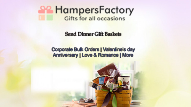 Make Online Dinner Gifts Baskets Delivery in India at Cheap Price