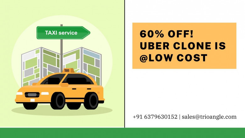 60% Off! Uber Clone is @Low Cost