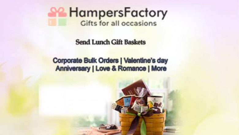 Online Lunch Gifts Baskets Delivery in India