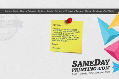 Same Day Printing Business Cards | Flyer Printing Template