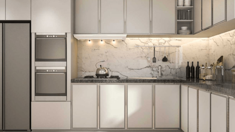 Aluminum kitchen cabinets abu dhabi - IKC