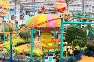 Let the child heartily discharge, the indoor amusement park is the best choice