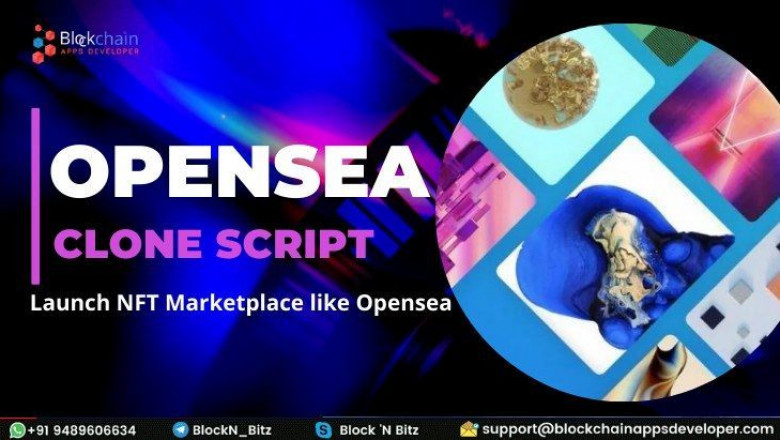 Opensea Clone Script - build NFT Marketplace Like Opensea