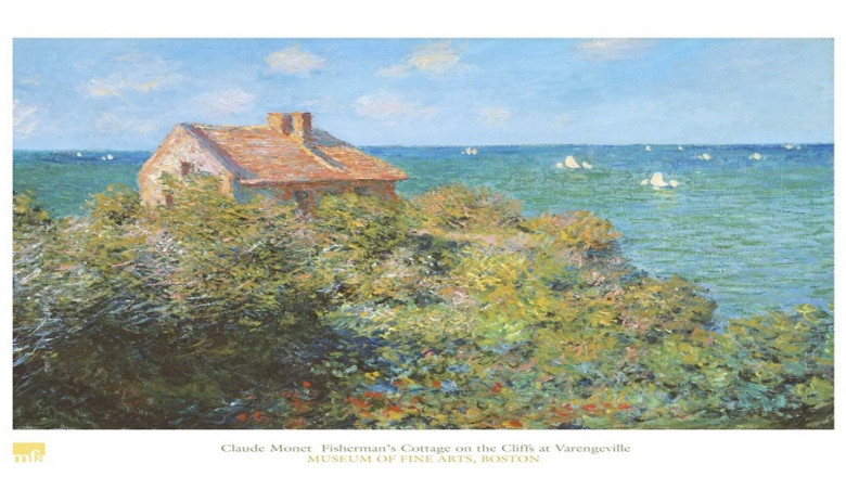 A Monet Water Lilies Poster Embodies the Struggle Against Decay, Cultural and Corporal