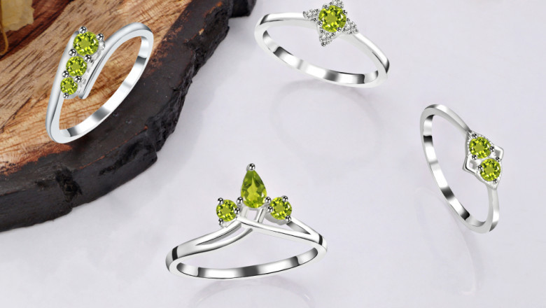 Beautiful Peridot Jewelry and Ring at Wholesale Price