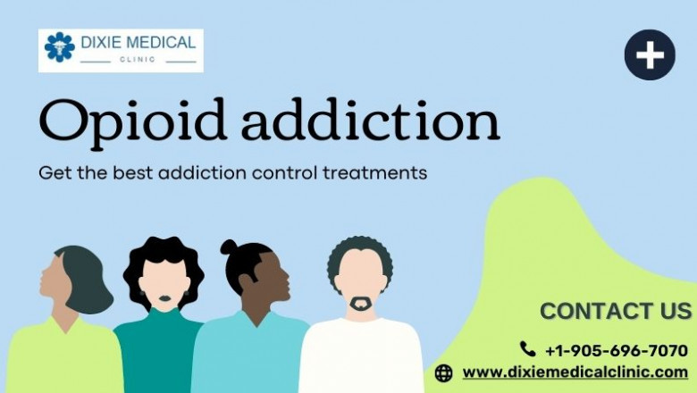 Get opioid addiction control therapies in Toronto