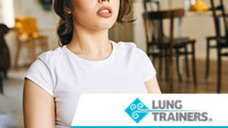 Lung trainers and regular breathing exercises
