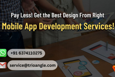 Pay Less! Get the Best Design From Right Mobile App Development Services!