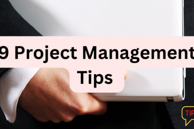 9 Project Management Tips We Can All Use