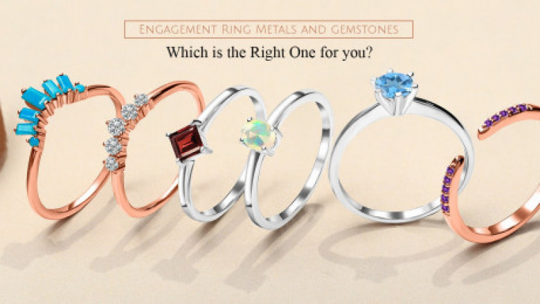 Engagement Ring Metal and Gemstones: Which is the Right One for you?