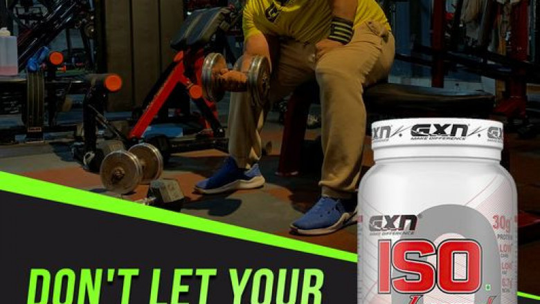 GXN Iso Legend Whey Protein for with High Protein & Carb