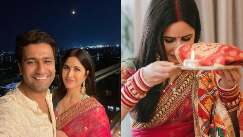 Katrina Kaif shares her first Karwa Chauth glimpses
