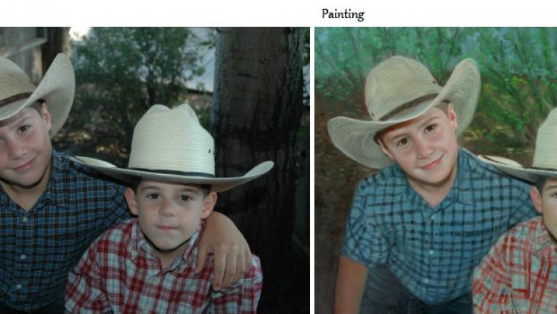 Portrait Paintings for Genuine Family Records