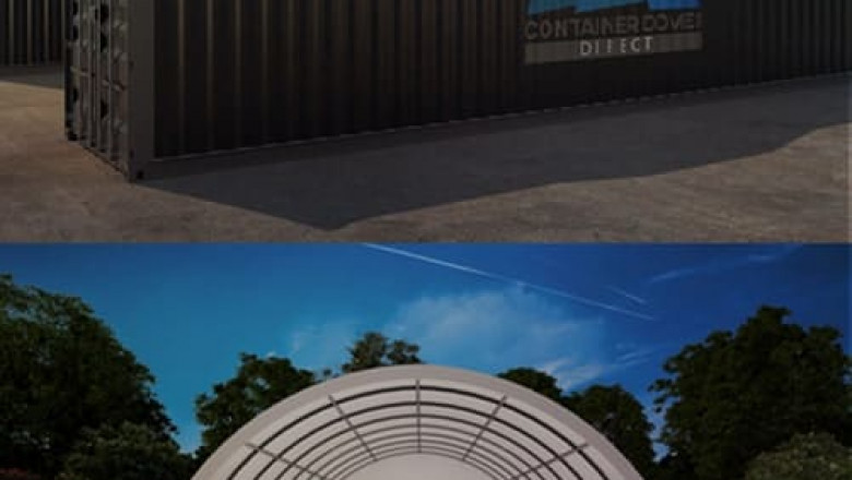 Shipping Container Shed