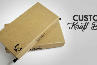 Miscellaneous Collection of are different Custom Kraft Boxes