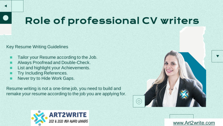 Role of professional CV writers - Art2write.com