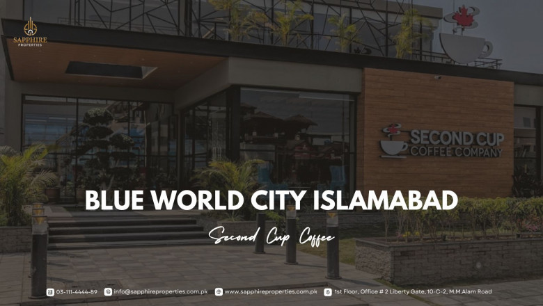 Blue World City Second Cup Coffee - Sapphire Properties