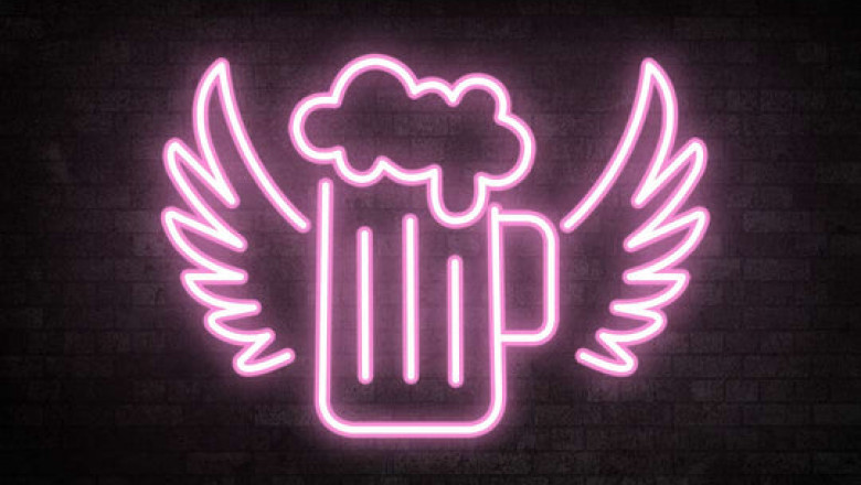 DIY customized neon bar signs