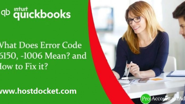Fix QuickBooks Error Code 6150 -1006?