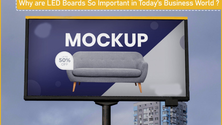 Importance of Commercial display Led Boards in Today Business?