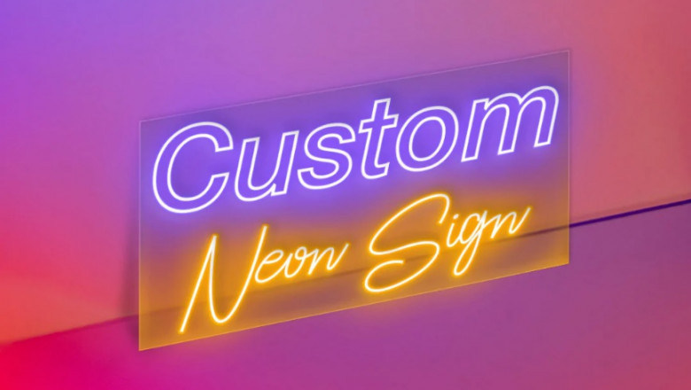 Most affordable neon light-up signs for home space
