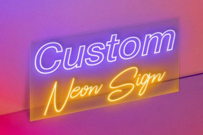 Most affordable neon light-up signs for home space