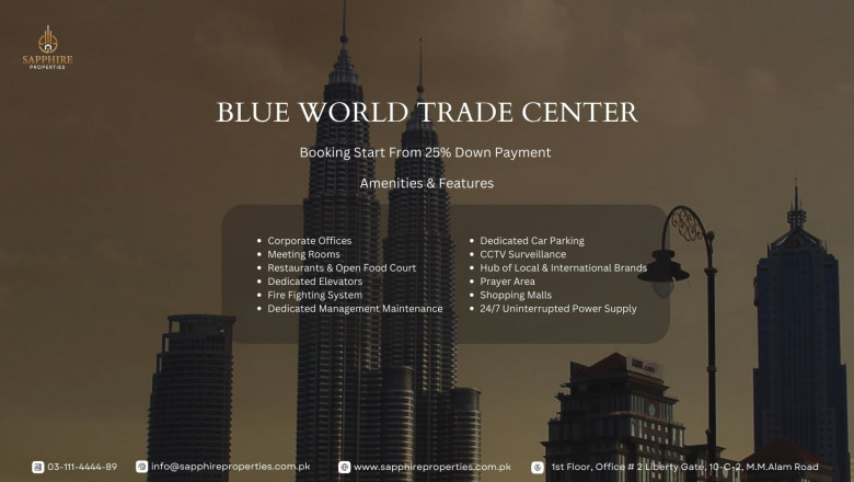 Blue World Trade Center Islamabad - Best Amenities & Features