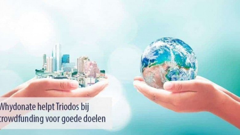 Startup Whydonate helps Triodos Foundation with crowdfunding for charities
