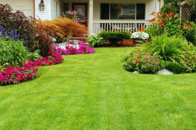 How do you make a beautiful garden in front of your house?