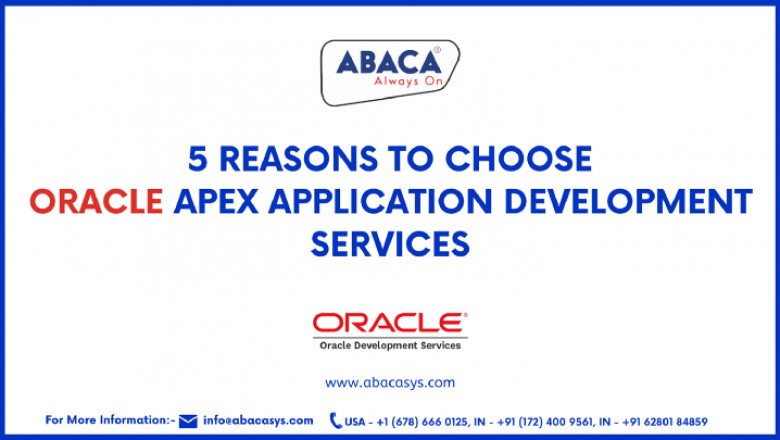 Oracle APEX Application Development Services