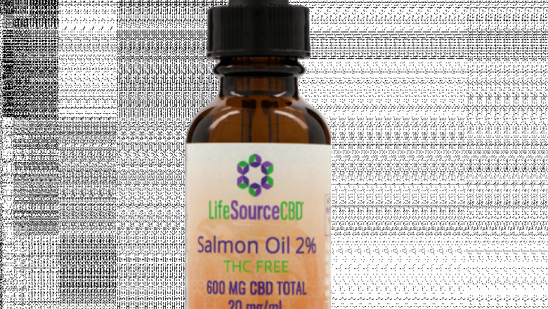 Pet CBD Salmon Oil Tincture 2%
