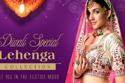 Diwali Special Lehenga Collection Put You in the Festive Mood