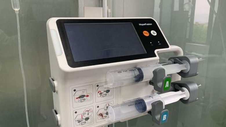 Syringe Infusion Pump with Absolute Piston Displacement Control